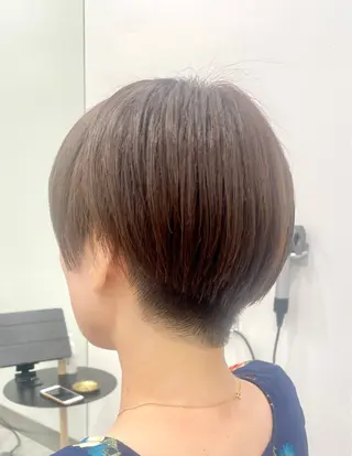ショート ヘアアレンジ 💝似合わせカット& カラーUruna💝のヘアスタイル