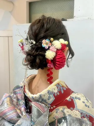 ヘアアレンジ 💎艶髪💎 町田莉彩のヘアスタイル