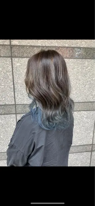 セミロング カラー イチカワ ミオ/ minim hairのヘアスタイル