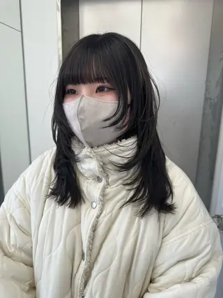 ロング VIEW NAGOYA所属・よだ るい/ デザインカラー🎀のヘアスタイル