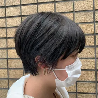 ショート パーマ ROBBY所属・土戸　空 /似合わせショートのヘアスタイル