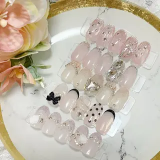 ネイル s&s所属・mina♥ネイル& ボディージュエリー⟡のネイルデザイン