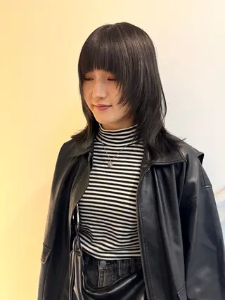 ミディアム コイデ リュウセイのヘアスタイル