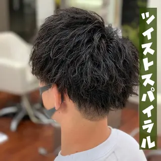 パーマ メンズ ZEAL-tenjin-所属・👑ツイスパ👑 中谷 陸のヘアスタイル