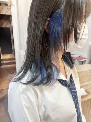 ミディアム 透明感/レイヤー /ayaneのヘアスタイル