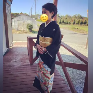 ショート ヘアアレンジ Kanani所属・田中 佐枝子のヘアスタイル