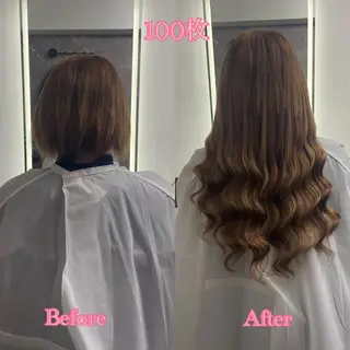 ロング シールエクステ ♡SAORI♡のヘアスタイル
