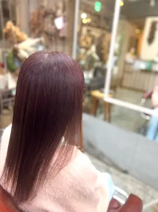 ミディアム 等々力 唯奈のヘアスタイル