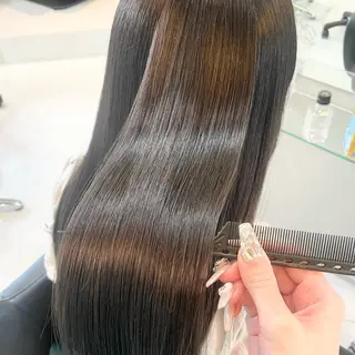 ロング カラー イヤリングカラー 🫧Natsukiのヘアスタイル