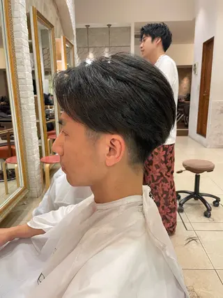 メンズ 田中 秋水のヘアスタイル