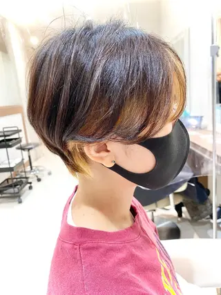 ショート 横山 直輝のヘアスタイル