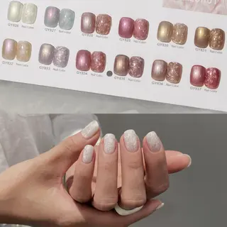 ショート FLORA NAIL SALON 黄兪榕のネイルデザイン