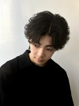 ミディアム メンズ PIA hair design所属・湖城 恵吾のヘアスタイル