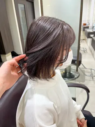 ショート ぷつっとボブ/ちゅる ピンク/mika☆のヘアスタイル