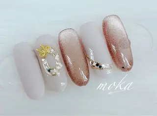 ネイル 胡蝶蘭レディースサロ ンNailMOKAのネイルデザイン