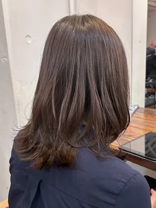 ミディアム カットお任せ☆ 毎月２００名ご来店♪のヘアスタイル