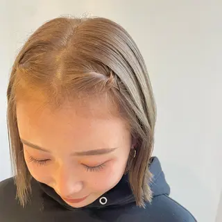 ショート カラー 🍊暖色×顔周り 🍊cocoroのヘアスタイル