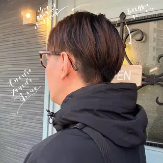 メンズ ナチュラルヘア 🌱/久留米/あまのヘアスタイル