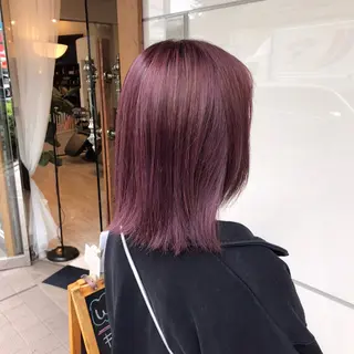 ミディアム カラー アンレーヴシーアンドシー所属・Un reve c&cのヘアスタイル