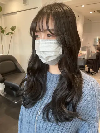 カラー 京都美容師 塩のヘアスタイル