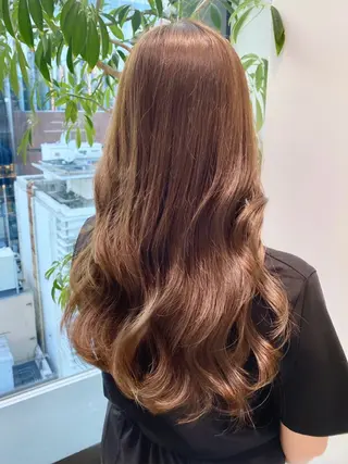 ロング カラー 銀座/髪質改善/韓国 カラー🍓原田侑依のヘアスタイル