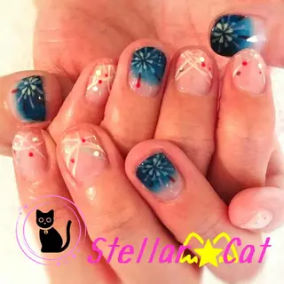 ネイル ショートネイル専門 StellarCatのネイルデザイン