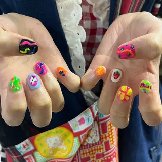 ネイル 小川 柚香のネイルデザイン