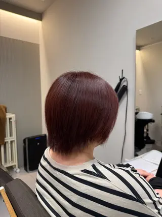 ショート カラー crece💫 kurumiのヘアスタイル