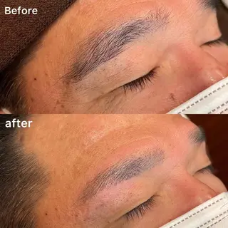 メンズ アイブロウ Vyuha ビューハのヘアスタイル