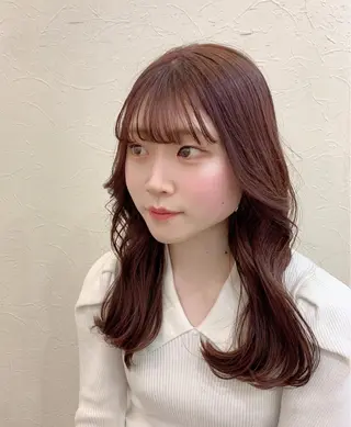 セミロング [渋谷ブリーチ] 玲弥のヘアスタイル