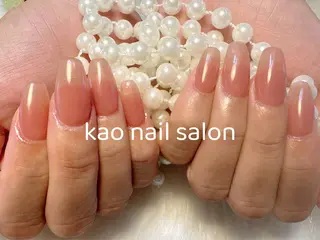 ネイル kao nail マグネット/長さだしのネイルデザイン
