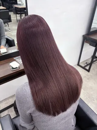 ロング カラー 🫧透明感カラー/ 寒色カラー/Risaのヘアスタイル