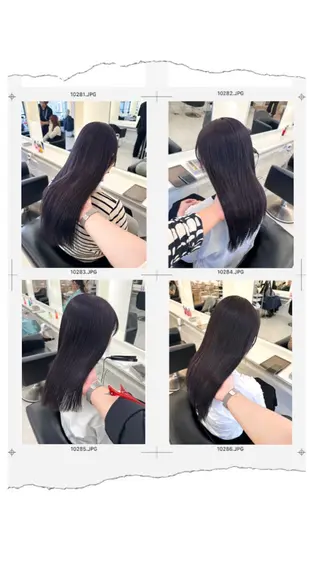 ロング カラー ♡ParveMix 花房 菜乃♡のヘアスタイル