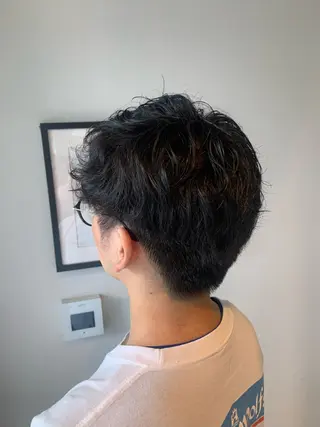 パーマ AUBE 浅野のヘアスタイル