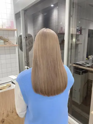 ロング カラー ブリーチ指名 NO1🌈SAKIのヘアスタイル