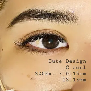 マツエク・マツパ mimośa. EyeDesignのマツエク・マツパデザイン