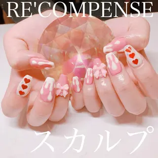 マツエク・マツパ RE'COMPENSE所属・れこん ぱんすのネイルデザイン