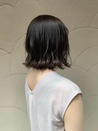 ショート カラー 韓国×巻ける髪質改善 💍maki💍のヘアスタイル