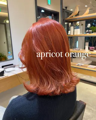 ミディアム カラー Kana 🍋 ハイトーン【高円寺】のヘアスタイル