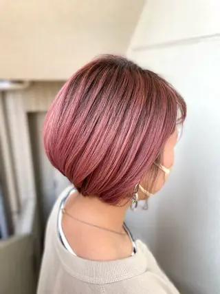 ショート カラー ツイスパ/Wカラー ✨RYUのヘアスタイル