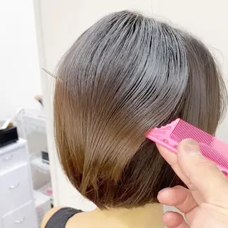 ミディアム 髪質改善 jewel box~私のトリートメント~東梅田店所属・💎髪質改善専門 jewel boxのヘアスタイル