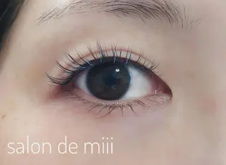 マツエク・マツパ salon de  miiiのマツエク・マツパデザイン