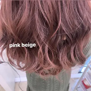 ロング カラー fifth所属・センターパート／マッ シュ／パーマ　あさみのヘアスタイル