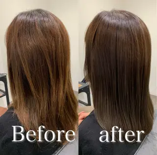 セミロング 【酸性ストレート】 宮下和明のヘアスタイル