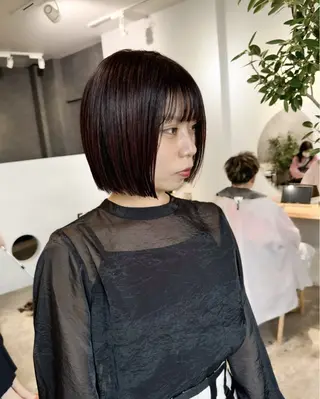 ショート 岸川 恭子のヘアスタイル