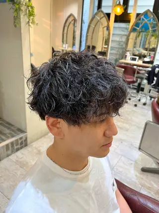 パーマ 🔥メンズ特化美容師 🔥MIYABIのヘアスタイル