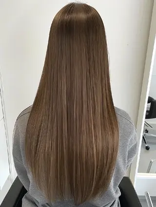 ロング カラー 清水 良介のヘアスタイル