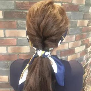 ヘアアレンジ 福元友梨 ディレクター✂️のヘアスタイル