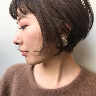 ショート analogue所属・u harukaのヘアスタイル