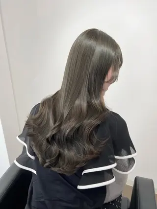 ロング 【ioe岡本】🐶 向井歩のヘアスタイル